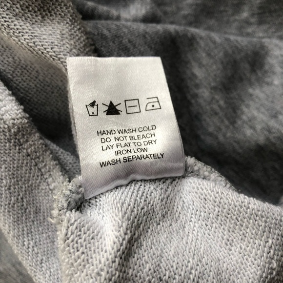 Revolve by the way. Hannah Twist Front Short Sleeve Top Heather Grey Medium Cute - Picture 10 of 11